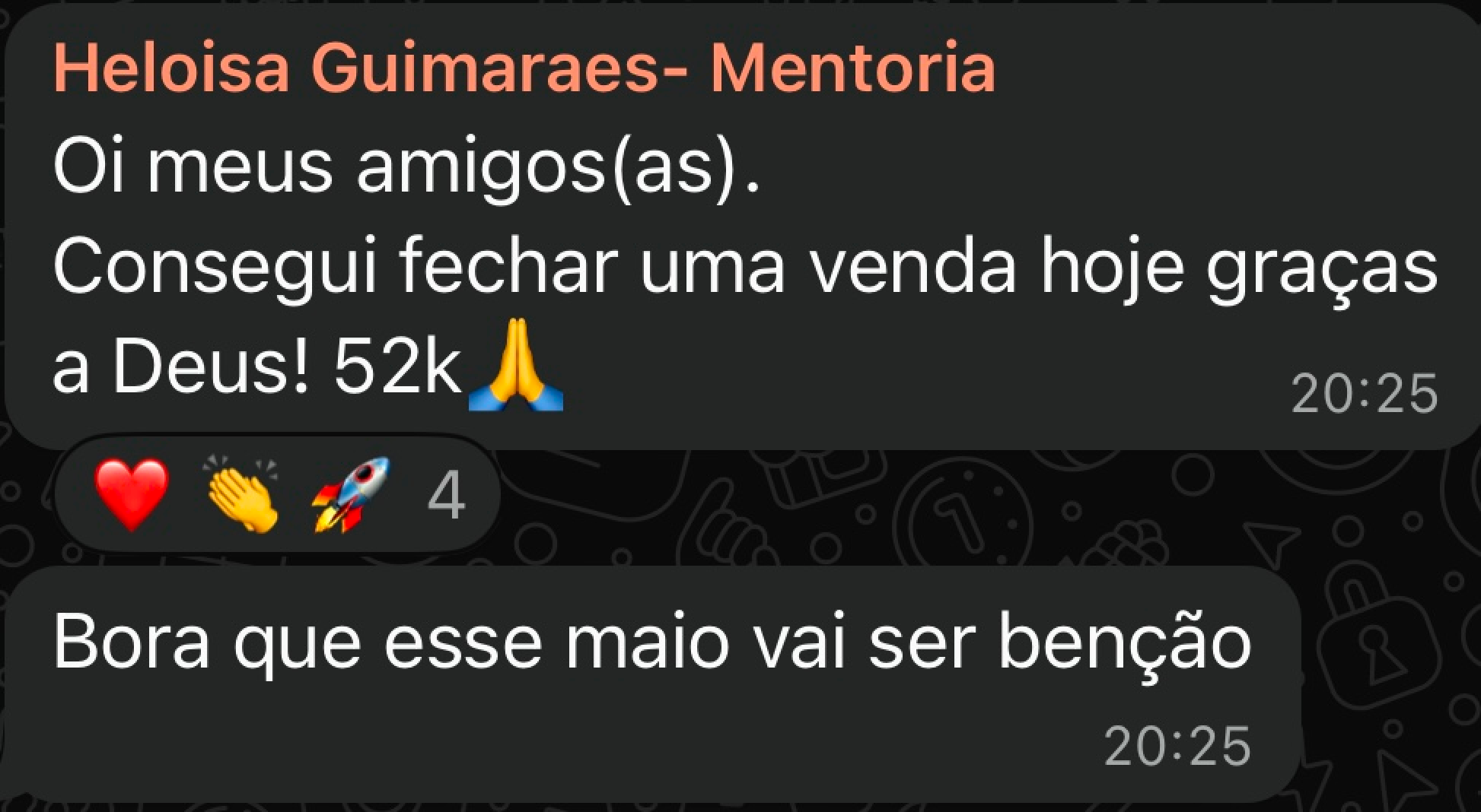 Depoimento de mentorado