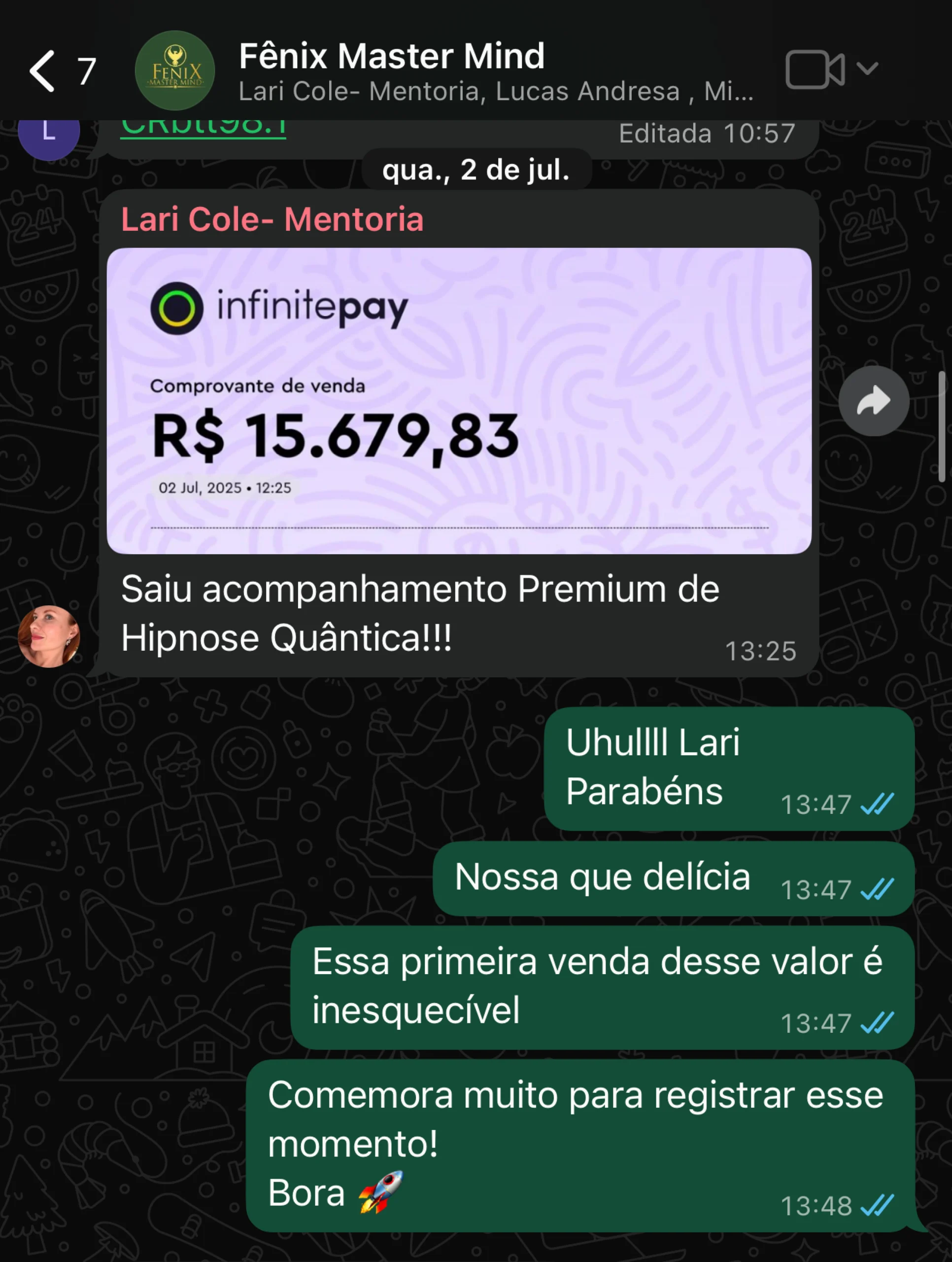 Depoimento de mentorado