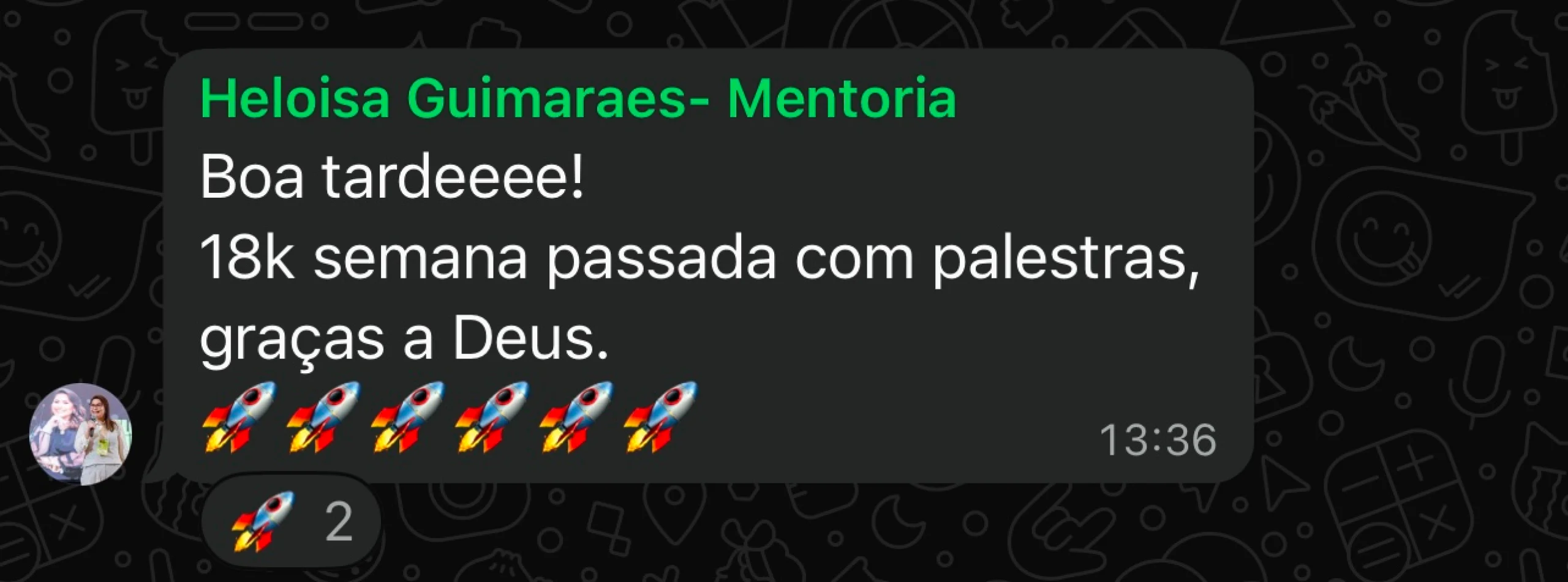 Depoimento de mentorado